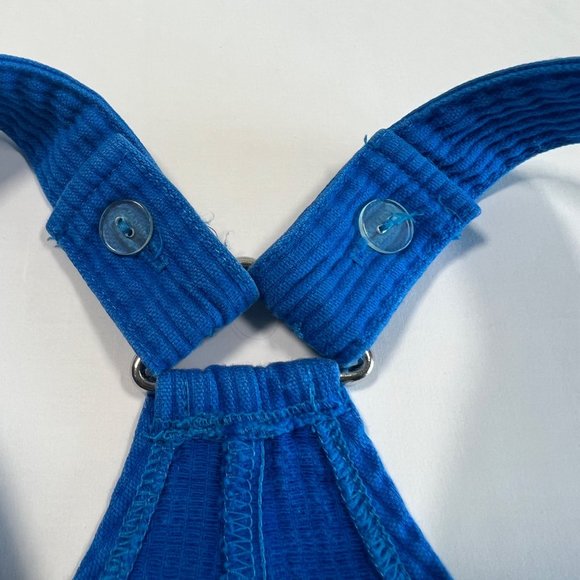 Mickey & CO by J G Hook Corduroy Overalls Size‎ 4T Blue Huey and Louie Patch - Picture 7 of 11